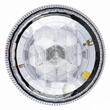 Girofar 12-24V, h131, 24 LED-uri, 17W, prindere cu magnet sau 3 suruburi, difuzor transparent, lumina portocalie, 03340 Amio 