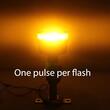 Girofar 12/24V, h144, 30 LED-uri, 19W, pe tija flexibila ALR0072 TruckLed 