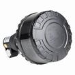Girofar 12-24V, h169, 16 LED-uri, pe tija flexibila, difuzor transparent, lumina portocalie, 04107 Amio