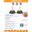 Girofar 12/24V, h270, 80 LED-uri, prindere pe tija flexi, 3 functii, WL53D