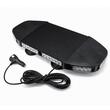 Girofar rampa transversal 51x22cm, magnet, 12/24V Black 8136-2
