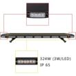 Girofar rampa transversal 116x22 cm, LED, 12-24V, 20 module LED, 73 Leduri, 2 intrerupatoare, 8136A-7 Amber