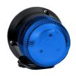 Girofar albastru, 12/24V, h126, 9 LED-uri, prindere cu 3 suruburi, FT-150 3S DF N Led Fristom