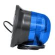 Girofar albastru, 12/24V, h126, 9 LED-uri, prindere cu 3 suruburi, FT-150 3S DF N Led Fristom