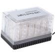 Girofar 12V, h95, LED, rosu-albastru, prindere cu magnet HS-51056C