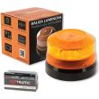 Proiector stroboscopic, girofar galben, LED, baterie 9V, Sos Traffic BALIZA2 Atressa