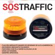 Proiector stroboscopic, girofar galben, LED, baterie 9V, Sos Traffic BALIZA2 Atressa