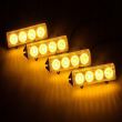 Set 4 proiectoare stroboscopice, LED 12V, 100x20, 86662 Carmotion