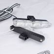 Proiector stroboscopic galben 4x4LED, set 4buc, Clips, 110-v44C/pz-100-v44