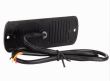 Proiector stroboscopic 12 LED-uri, 112x41x9mm, slim, 12-24V, 36W galben VS-12T