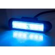 Proiector stroboscopic albastru 130x28 LED, 12-24V, 9W, LDO 2781 Horpol