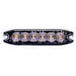 Proiector stroboscopic 6LED, 18W, Slim,  galben LW0038