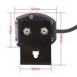 Proiector stroboscopic galben 6 LED-uri 120/40x40mm 2 bucati/set HLUC 316-1T2C LED