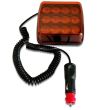 Girofar 12/24V, h36.5, LED, prindere cu magnet, LW0044