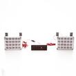 Proiector stroboscopic galben, LED, 24V, Flash Light 51028-G 