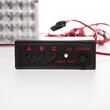 Proiector stroboscopic rosu-albastru, LED, 12V, set 2 bucati, Flash Light 51028-RB