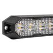 Proiector stroboscopic 4 LED-uri, 12-24V, 12W, galben, 95x30, Slim 03929 Amio