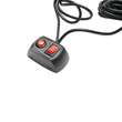Proiector stroboscopic, girofar bara 88cm, LED, galben, 12-24V, 6 module COB BK92809