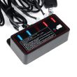 Proiector stroboscopic 2 LED-uri, set 8 bucati, cu clips, 12V, 30W, rosu, VS-02-B-8 