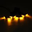 Proiector stroboscopic 2 LED-uri, set 8 buc, Clips 12V, 30W, galben VS-02-B-8