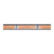 Proiector stroboscopic 103cm, galben, 12-24V, 7module COB, BK92810