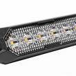Proiector stroboscopic 6 LED-uri, 12-24V, 18W, galben, 129x30, Slim 03930 Amio