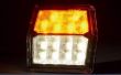 Lampa semnalizare cu pozitie, cu LED, 99.6x93, mufa  FT-225 Bajonet Fristom