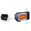 Lampa semnalizare fata cu pozitie, LED, 120x70, cu prindere pe teava, fi20-30, CLEO front, LZD 2789 R1 Horpol