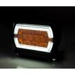 Lampa semnalizare fata, cu pozitie, LED, 120x70, cu prindere inferioara, cu 2 suruburi, CLEO front, LZD2789 B Horpol