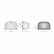 Lampa semnalizare universala LK1.24001 Wesem 