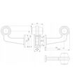 Lampa semnalizare cu brat lung 192mm, 10 LED-uri Old School, Hor102A, LKD 2589 Horpol