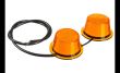 Lampa semnalizare cu brat scurt 90mm, 18 LED-uri tip neon, clasa Hor102B,  LKD 2608 Horpol