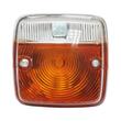 Lampa semnalizare fata New Holland, Deutz, Case IH, Fendt, 84x84mm, stanga, dreapta, OEM 3121089R91, 3141070M1, bk NK31