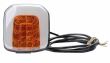 Lampa semnalizare fata cu pozitie, LED, universala, 108x102, W169 1177 Was