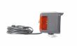Lampa semnalizare fata cu pozitie, LED si bec, stanga, 150x80, W07DZP 490 Was