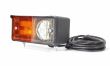 Lampa semnalizare fata cu pozitie, LED si bec, stanga, 150x80, W07DZP 490 Was