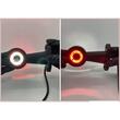 Lampa gabarit cu brat drept lung 96mm, LED, angel eye, LD722 Horpol