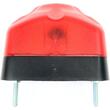 Lampa numar cu cocoasa, 96x64, 4 LED-uri, rosie, cu papuci, FT-031-A Fristom 