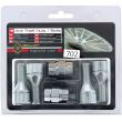Set 4 prezoane antifurt SecurityWheel Locks 12x1,5 x L26 conic, 2 chei BZH5026 Butzi