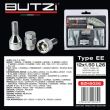 Set 4 prezoane antifurt SecurityWheel Locks 12x1,5 x L26 conic, 2 chei BZH5026 Butzi
