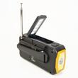 Radio portabil PNI DYN300, cu dinam, incarcare solara, lanterna, acumulator 4000 mAh, SOS, IPX3, orange