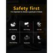 Pantofi de protectie tip pantof sport, extra confortabili, cu bombeu metalic si talpa Airbag, marimea 40, S1 ADR269 Artmas