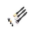 Pensule detaling, set 3bucati, cu par natural, PGP07