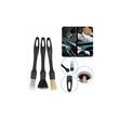 Pensule detaling, set 3bucati, cu par natural, PGP07
