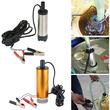 Pompa electrica submersibila, 12V, fi51mm, 20l/min, scos combustibil, ulei, cu clesti BK87773