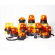 Girofar 12/24V, h74, 8 LED-uri, cu prindere in 3 suruburi, Pegasus 8092/A/P Sacex