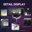 Proiector 118x76 faza lunga, 2 LED-uri, 12-24V, 24W, 1750lm L3420 TruckLed