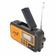 Radio portabil PNI DYN300, cu dinam, incarcare solara, lanterna, acumulator 4000 mAh, SOS, IPX3, orange