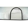 Protectie parbriz exterior, vara-iarna, antinghet, 100x200cm, cu 2 clapete 25 cm, Carmotion 58552