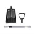 Lopata zapada din plastic, coada telescopica aluminiu 103-131cm, 04152 Amio